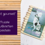 Puzzle Grußkarte für die Liebsten basteln – DIY