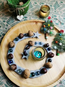 DIY Adventskalender basteln Weihnachten Waldorf 12
