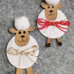 Kleine Schafe schnell und einfach basteln – Upcycling