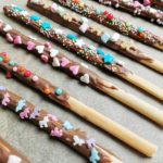 Besondere Grissini Stangen mit Schokolade – DIY Geschenk