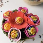 Blumenstrauß aus Lutschern – Valentinstag und Muttertag