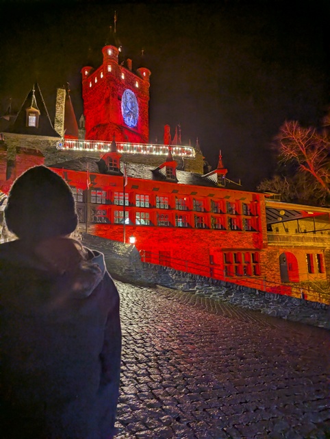 Cochem Reichsburg im Winter 15